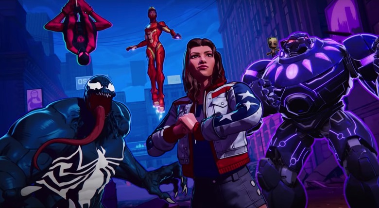 Marvel Snap trailer shows various superheroes from the multiverse.