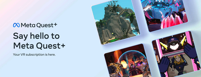 Meta Quest+ VR subscription service
