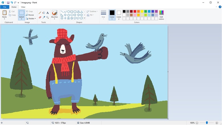 microsoft paint