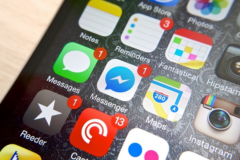 facebook messenger app icon