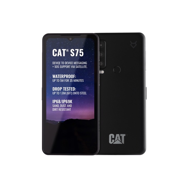 Cat S75 rugged smartphone.