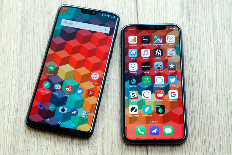 OnePlus-6-iPhone-X