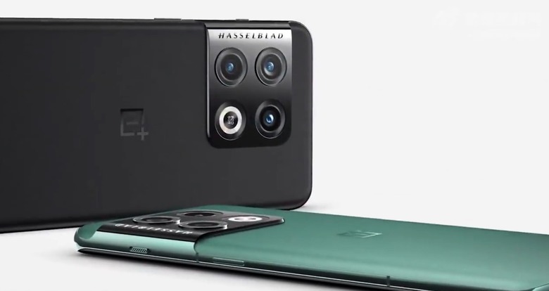 OnePlus 10 Pro design in teaser video