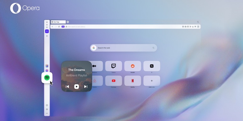 Opera and Spotify