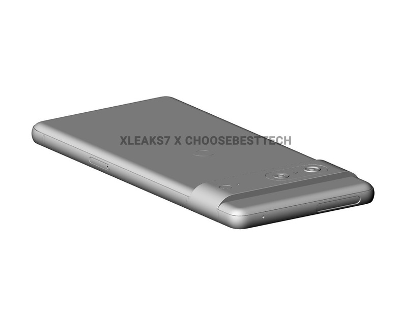 Leaked Pixel 7 design file