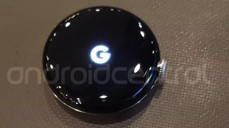 Pixel Watch photos: Prototype doesn't boot up beyond the Google logo