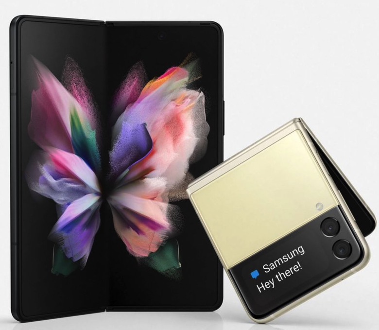 Galaxy Z Fold 3 and Flip 3