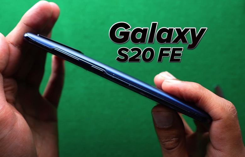 Galaxy S20 FE battery starts blowing up.