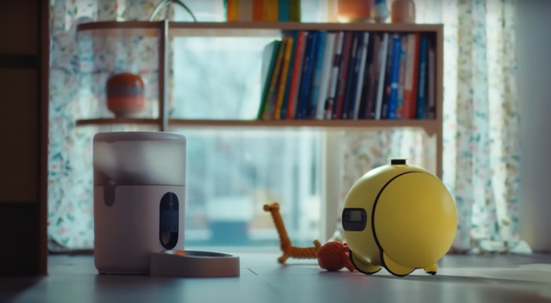 Samsung Ballie AI robot.