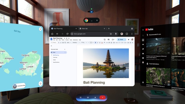 Gemini AI on Android XR devices.