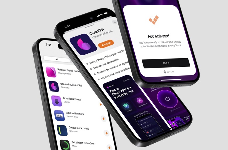 Setapp Mobile app marketplace on iPhone.