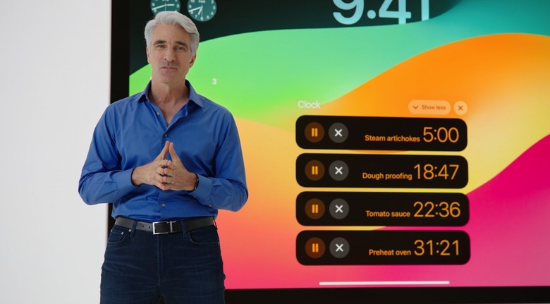 iPadOS 17 Live Activity