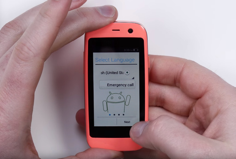 Smallest Android Phone Posh Mobile Micro X S240