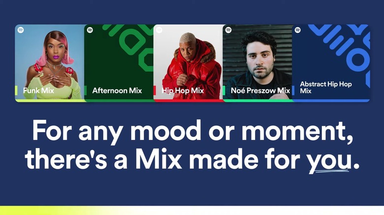 Spotify introduced Niche Mixes this week.