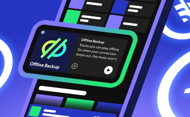 Spotify Offline Backup feature.