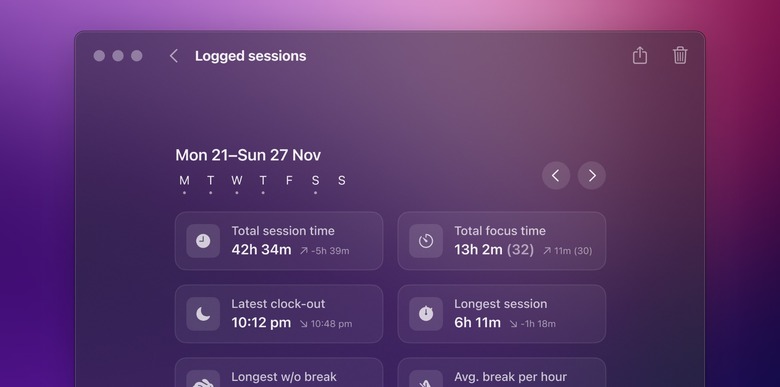Balance macOS app