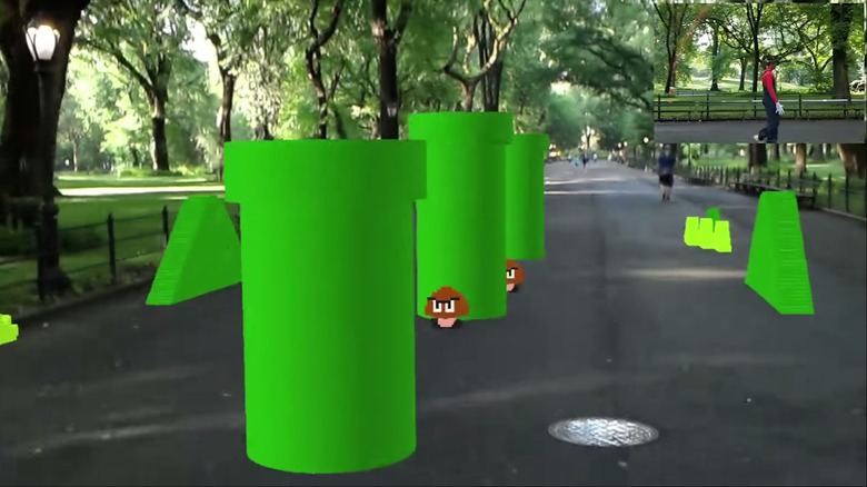 Super Mario Bros AR