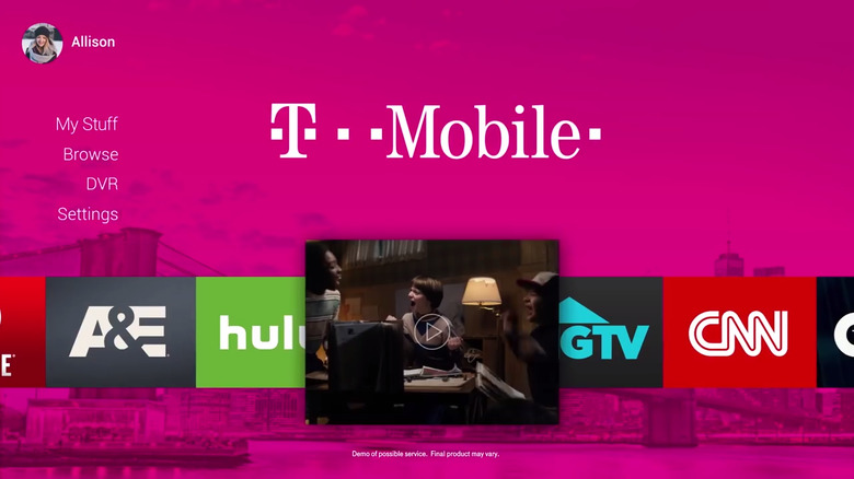 T-Mobile TV Service