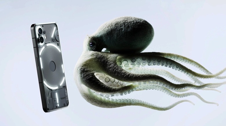What's the deal with Nothing Phone (2) and octopuses.
