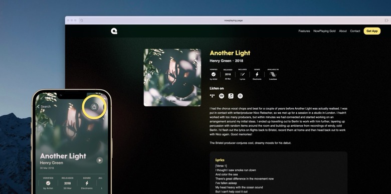NowPlaying universal link to share songs