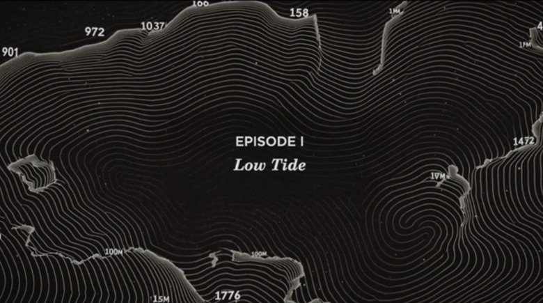 Screenshot from the fake Echoes of the Abyss AI TV show.