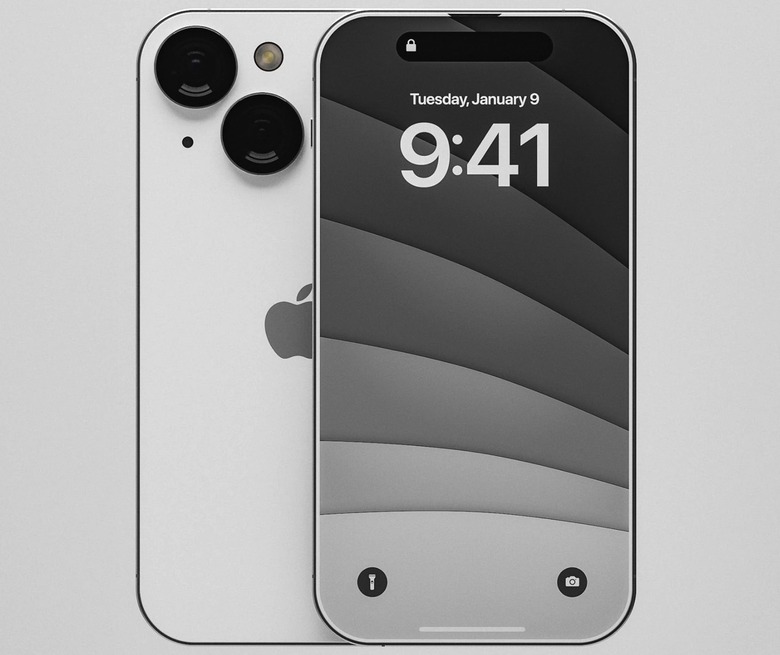 Modern iPhone 4 concept: Front and rear design.