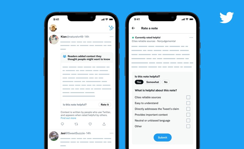 Twitter's Community Notes feature