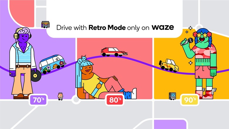 Waze Retro Mode Moods