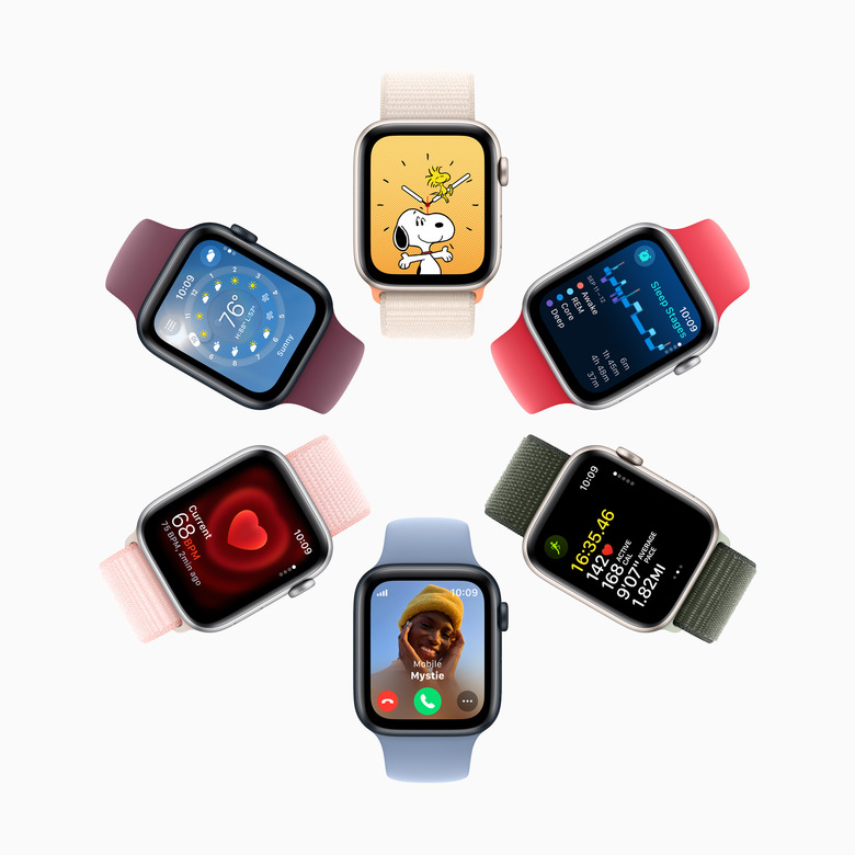 The new Apple Watch SE delivers the core Apple Watch experience at a more affordable price point, offering everything from Activity tracking to Emergency SOS.