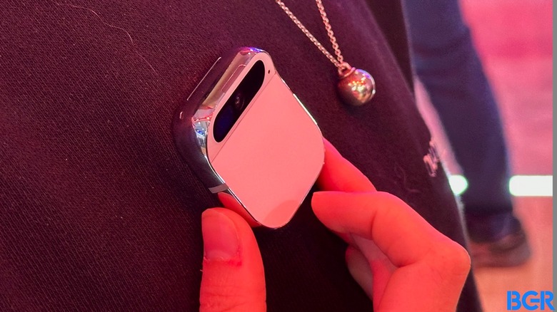A closer look at the Humane Ai Pin.