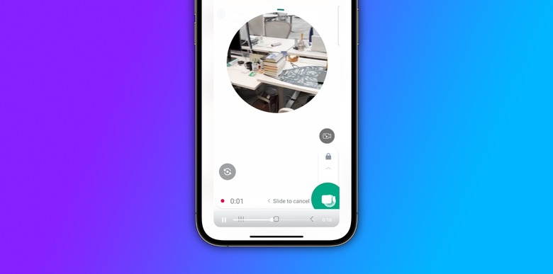 WhatsApp instant video messages