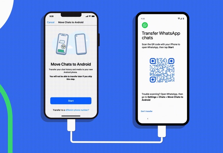 WhatsApp iPhone to Android Transfer