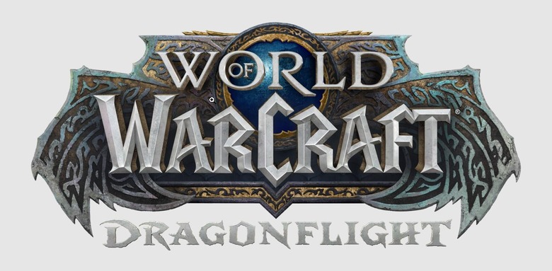World of Warcraft Dragonflight logo.