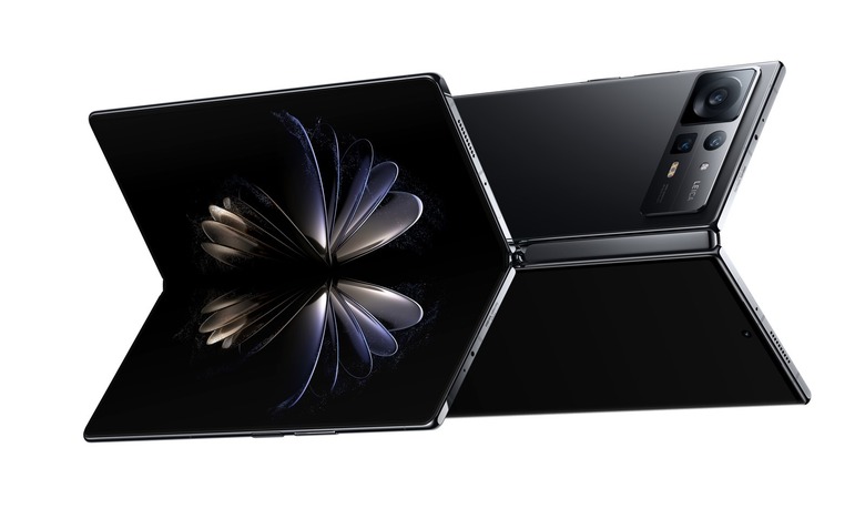 Xiaomi Mix Fold 2 in black.