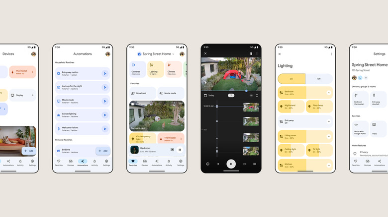 New Google Home app