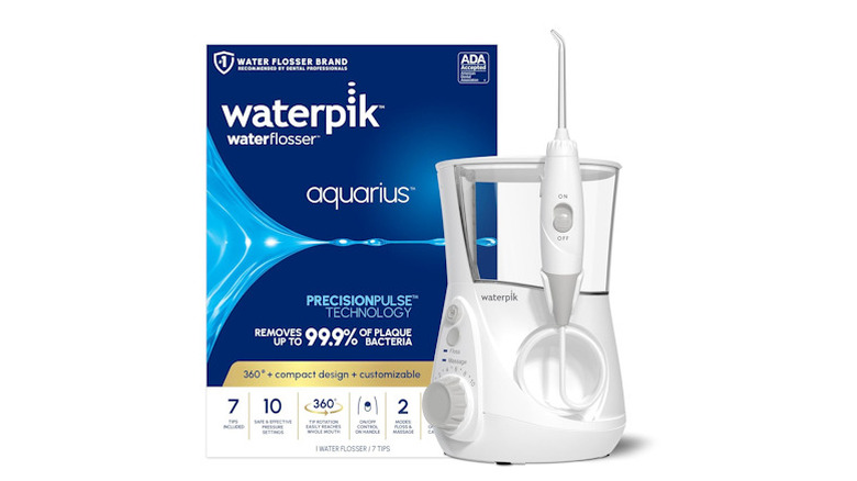 Aquarius Water Flosser on display
