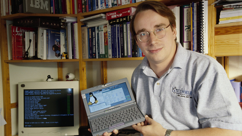 Linus Torvolds, the creator of the Linux kernel