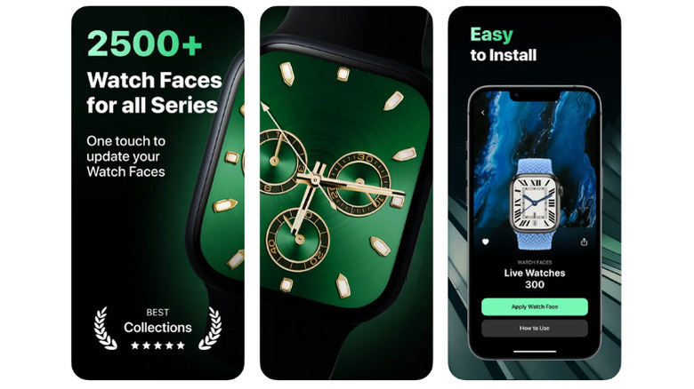 Watch Faces Live AI Gallery