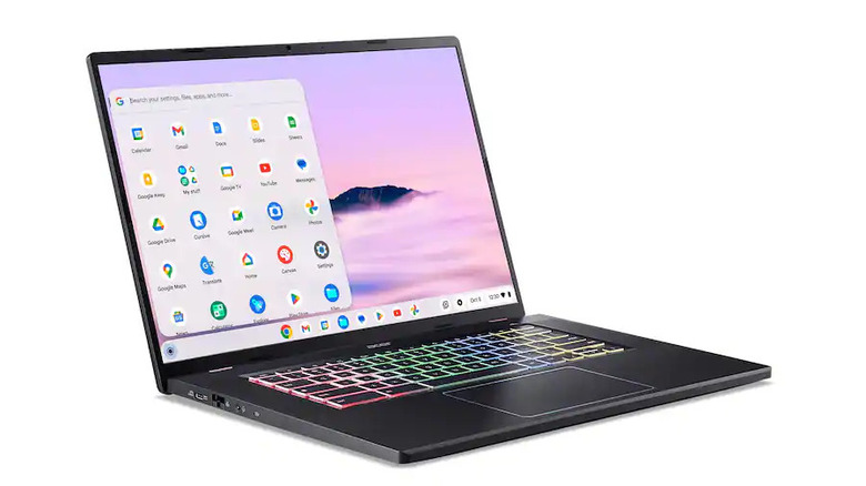 Acer Chromebook with backlit keyboard