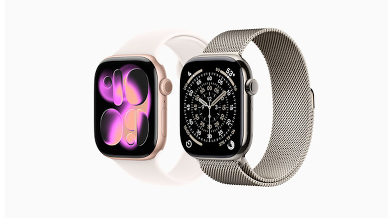 Apple Watch Series 11 models side by side