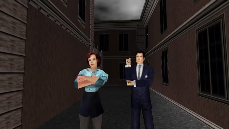 "GoldenEye" characters in "Nintendo Classics" game