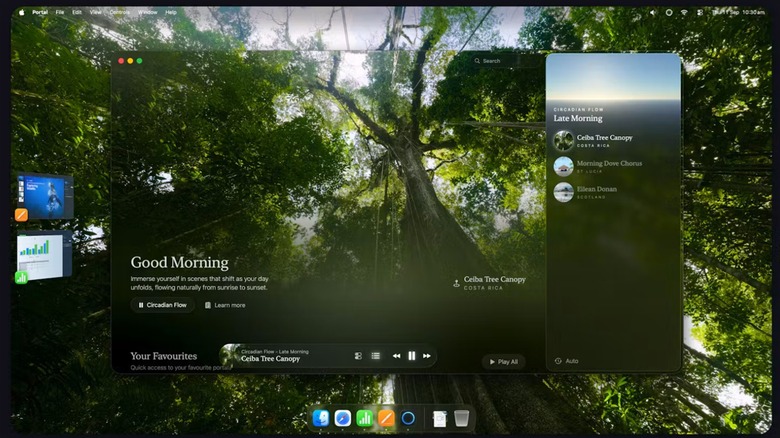 The Portal app interface running on macOS.