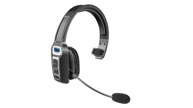 The Sarevile KH-23 wireless headset with its microphone out, on a white background.