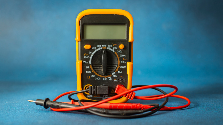 A digital multimeter