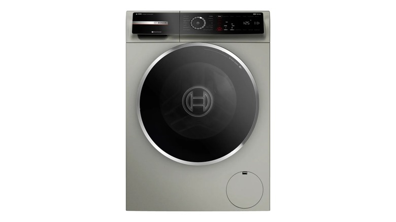Bosch 800 Series Compact Washer in pearl steel color