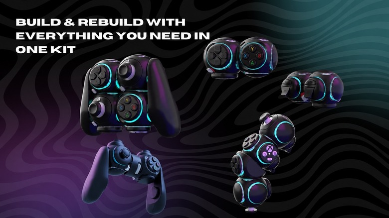 Image demonstrating four different configurations of the BioWave Proteus