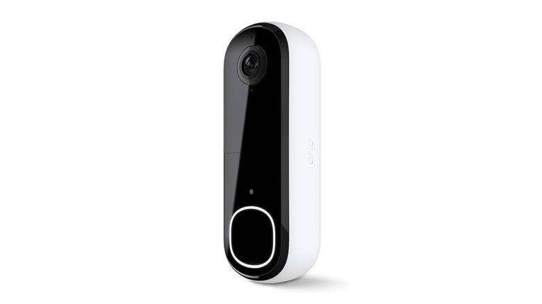 The Arlo Video Doorbell 2K (2nd Gen) on a white background.