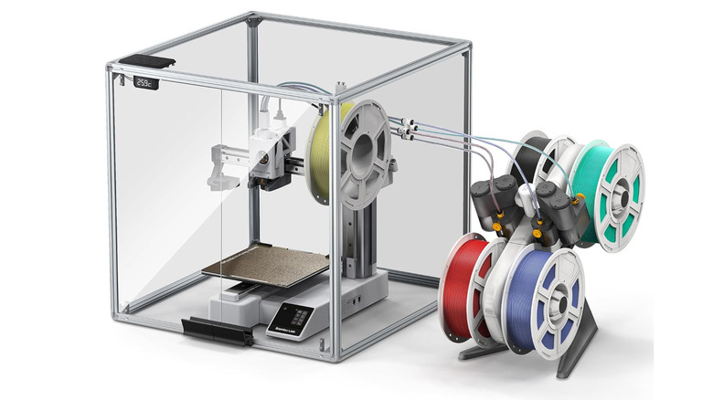 Acrylic enclosure for the A1 mini 3D printer