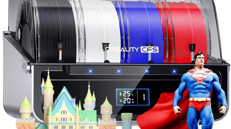 Multicolor filament holder for Creality printer