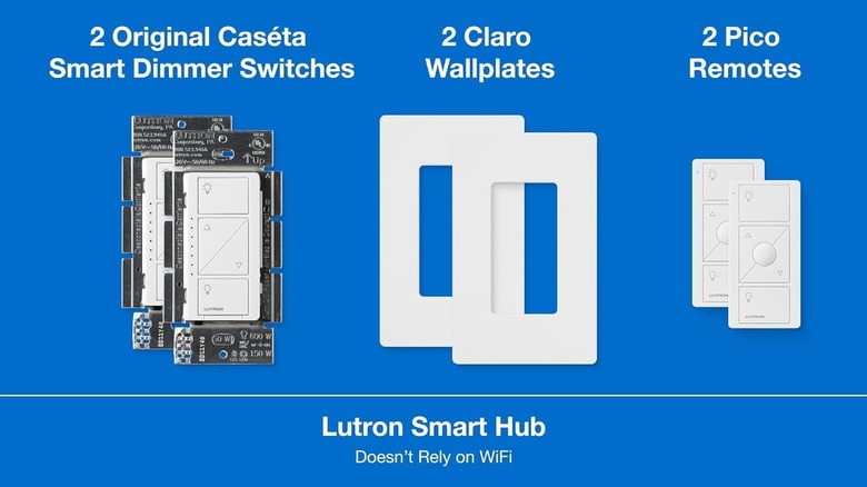 Lutron Caséta smart dimmer starter kit